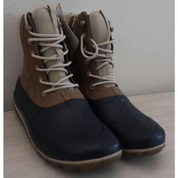 Bogs 72848-261 Women's Sz 11 Taupe Multi Classic Casual Tall Leather Boots - Picture 2 of 11